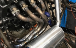 fuel tank installed