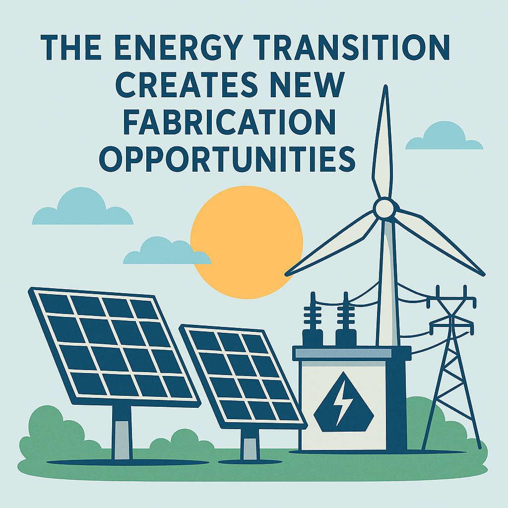 energy transition creating new fabrication opportunities