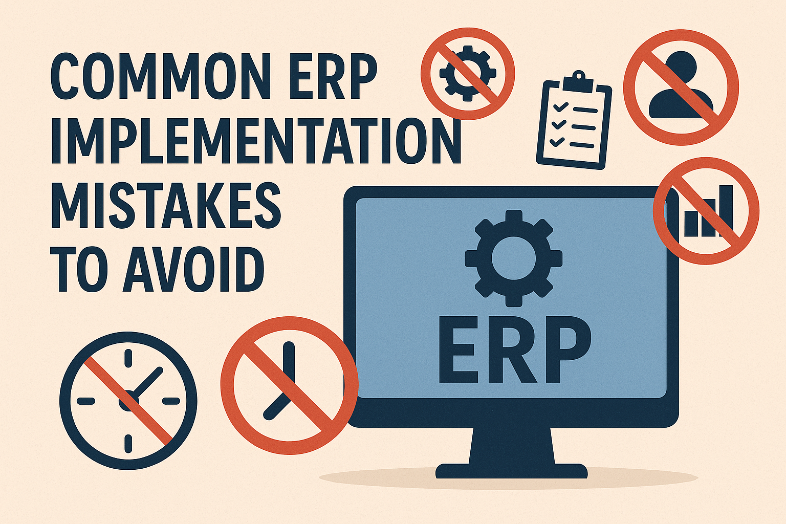 common ERP implementation mistakes to avoid