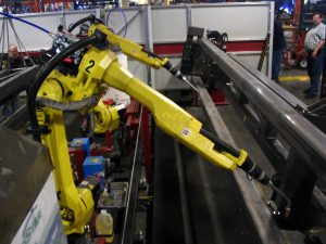 robot automated metal manufacturing fabrication