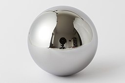 polished steel ball