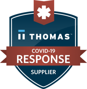 Thomasnet COVID-19 Response Supplier Logo