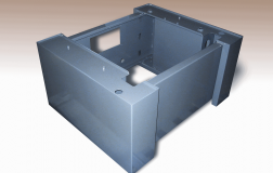 Precision Fabricated Sheet Metal Cabinet