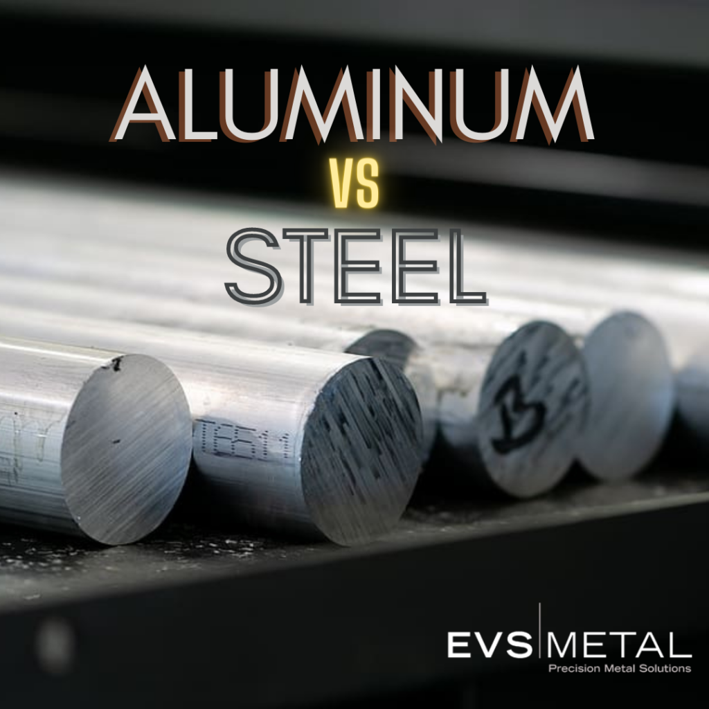 How do aluminum and steel differ in metal fab applications?